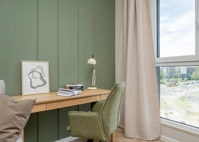 アパート Modern With Parking And Air-conditioning In By Renters ヴロツワフ